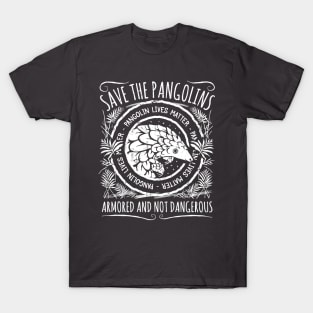 Anti Poaching Awareness - Endangered Pangolin T-Shirt